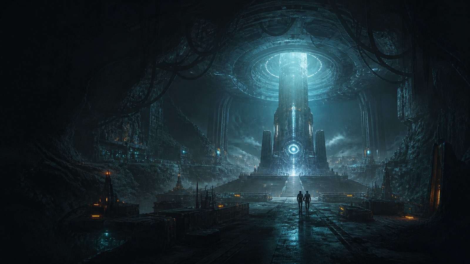 The breach — What was buried under the site.